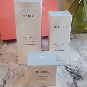 Kit Hydrating Shampoo Conditioner and Hair Mask Bundle